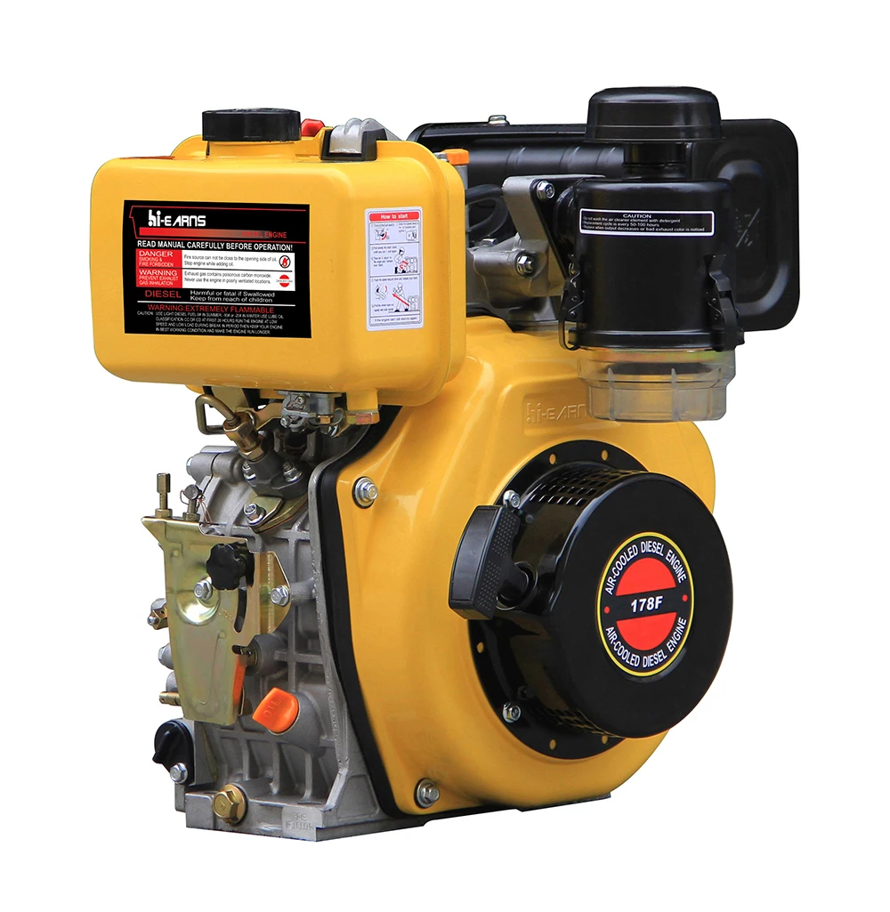 178F diesel generator manual start diesel engine 7 horse power