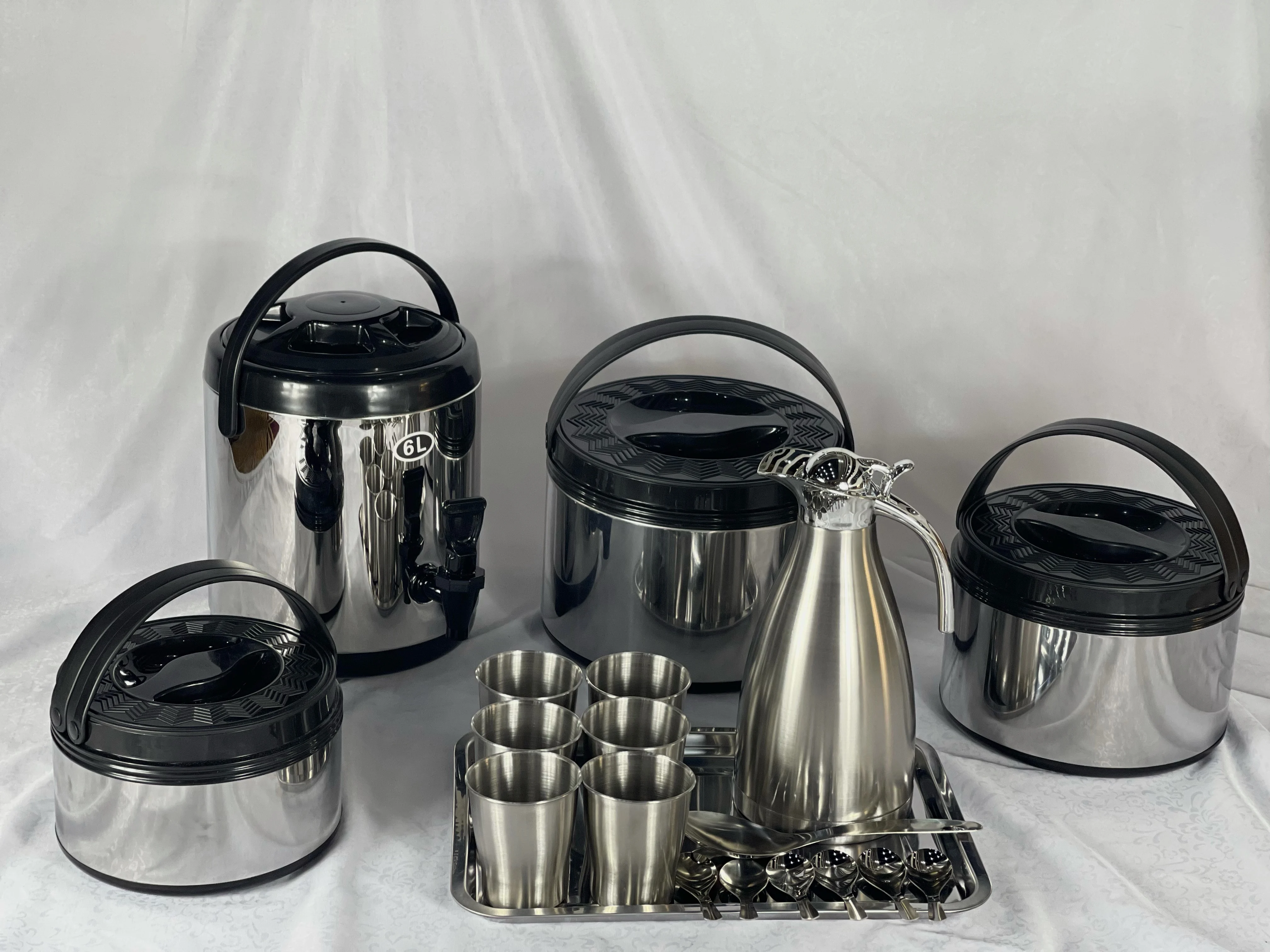 19PCS ROYAL STAINLESS STEEL LUNCH BOX SET