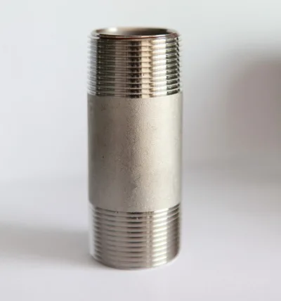 Stainless Steel Sch40 NPT Thread Barrel Nipple