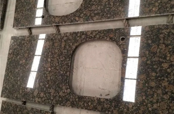 Wholesale Baltic Brown Granite Natural Stone in Kitchen Counter Outdoor Wall Cladding Floor Driveway Paving Tile