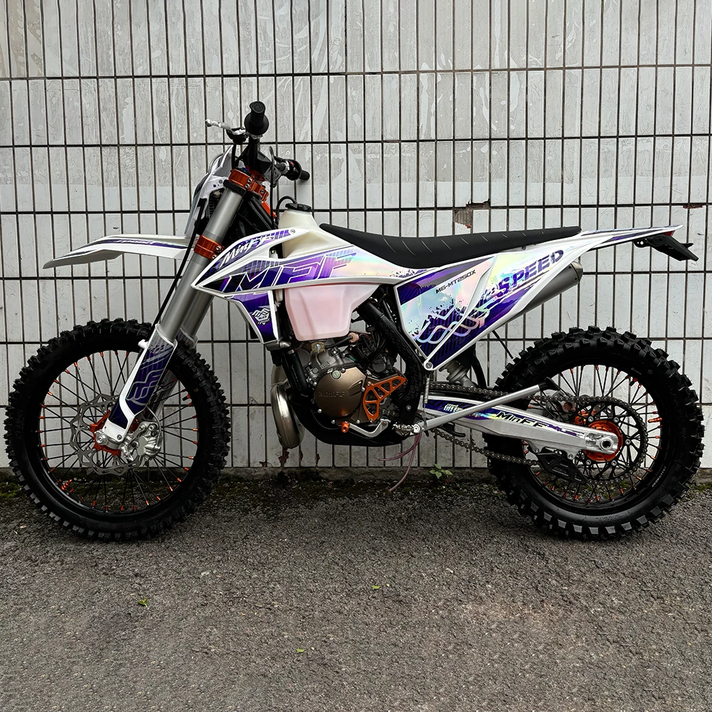 MinFF M6X MT250 Engine 2 Stroke Dirt Bike 250cc Motocross Enduro Adult MX Moto Off-road Motorcycle