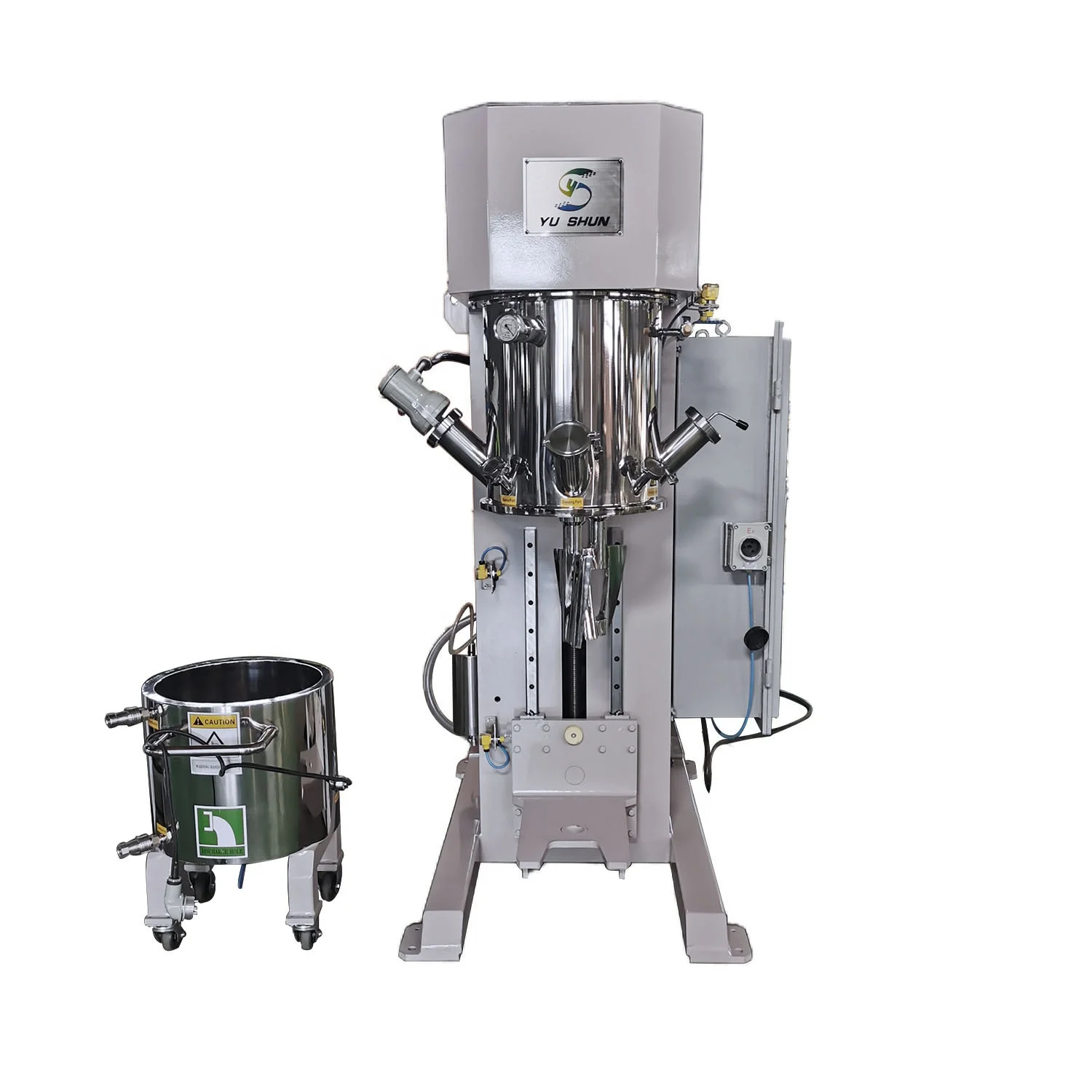 Industrial kneader silicone rubber kneader machine with triple blades