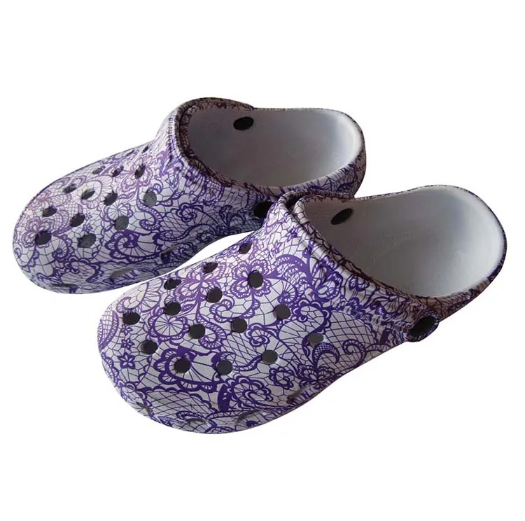 
Eco-friendly reclaimed material kids hospital garden slipper clog 