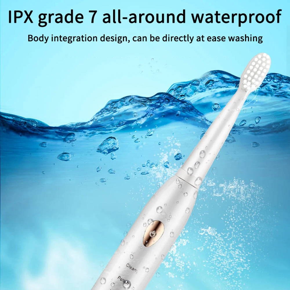 Wholesale powerful ultrasonic sonic usb charge rechargeable tooth brush washable electronic whitening buy electric toothbrush