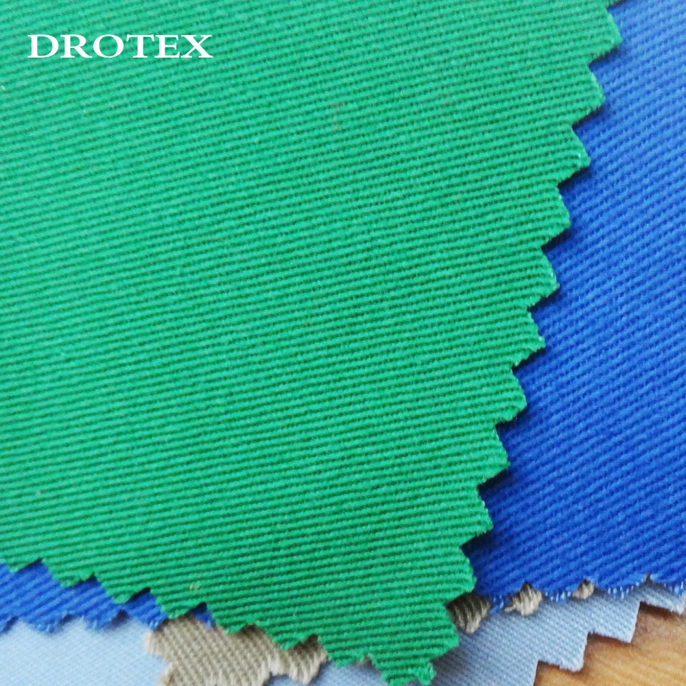 Working Clothes Modacrylic Fabric Supplier Flame Retardant Oil Refinery Cotton Acrylic Blended Knit Fabrics