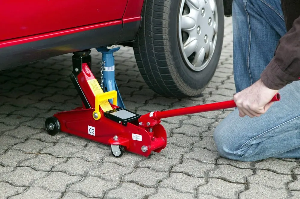 OSATE тележка домкрат 2 тонны гидравлический автомобильный для мастерской