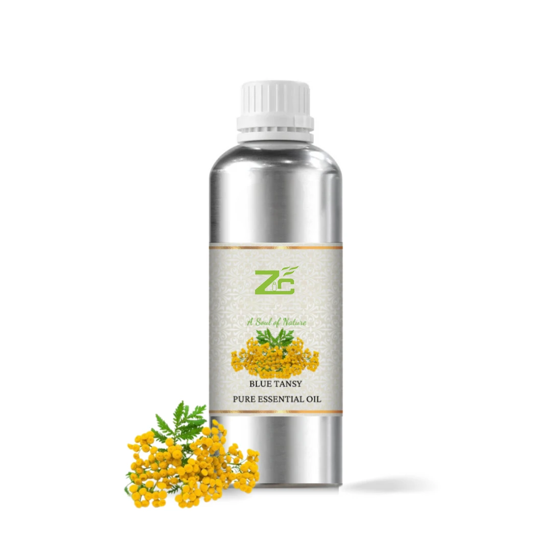 Wholesale 100% Pure & Natural Blue Tansy Essential Oil Skin Care Facial Oil For Dry Skin Blue Tansy Lapis Oil Face Serum