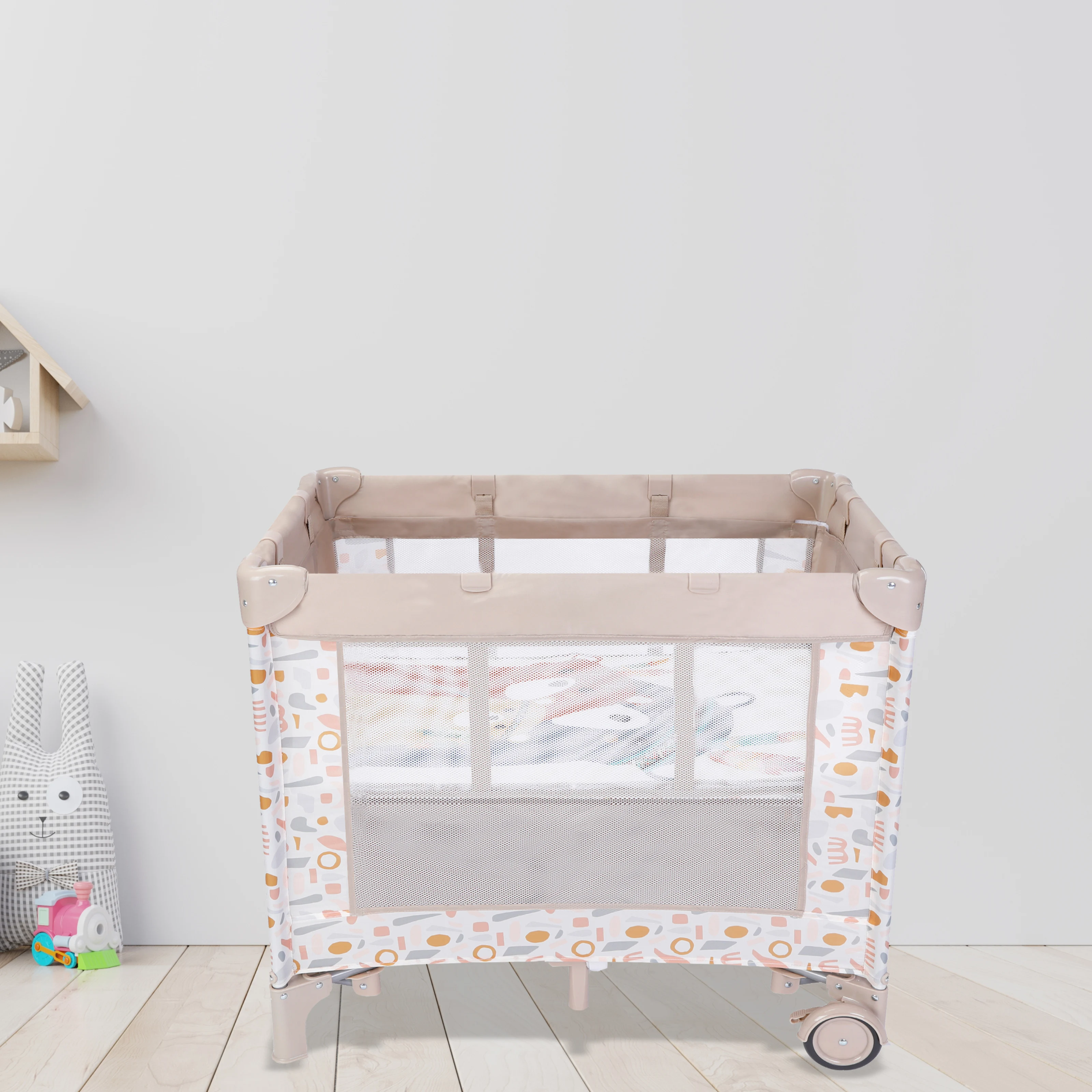  Оптовая продажа складная детская кроватка мини-кроватка детский мини-манеж для кроватки портативный манеж путешествий