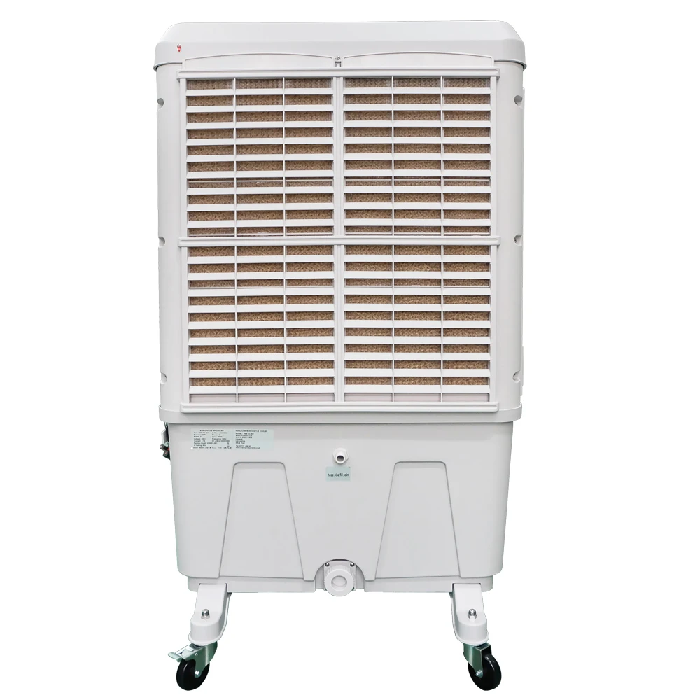 JHCOOL JH801 Hygrometer Portable Air cooler with CE Outdoor Evaporative cooler with 8000 cmh. 380W desert air conditioner