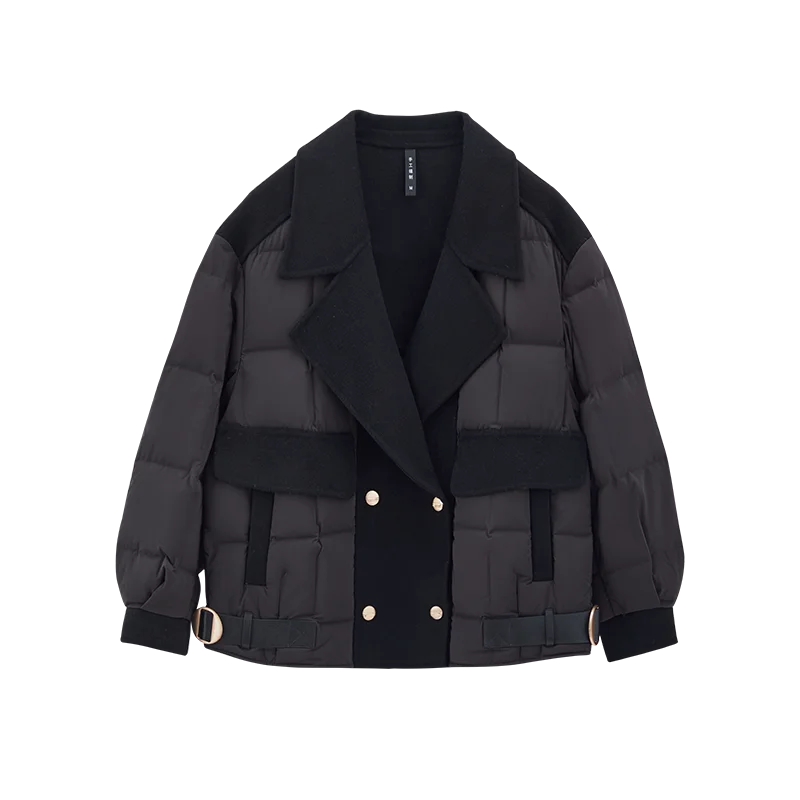 2023 Winter Women New Lamb Wool Coat Ladies Customize Jacket Thick Short Padded Jacket