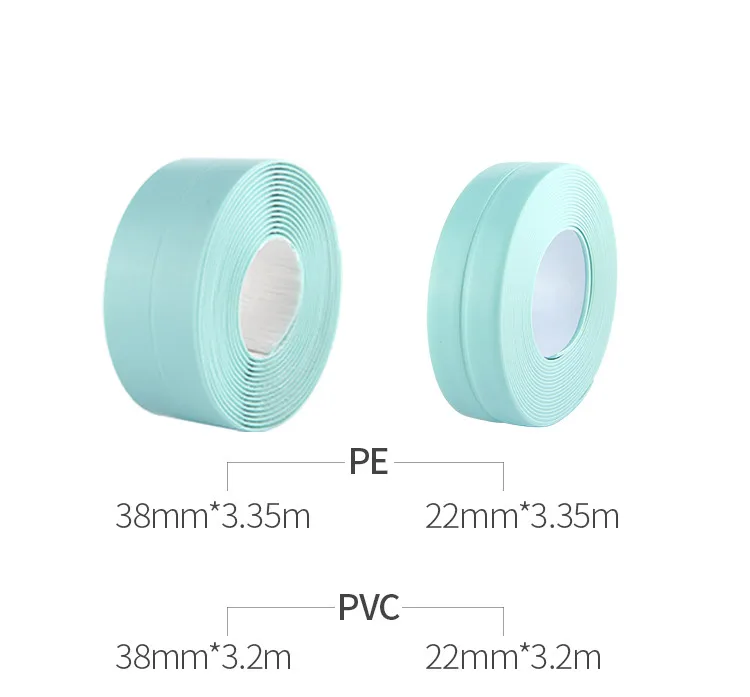 Popular Products PVC Kitchen Sealing Adhesive Tape Kitchen Slef Adhesive Tape