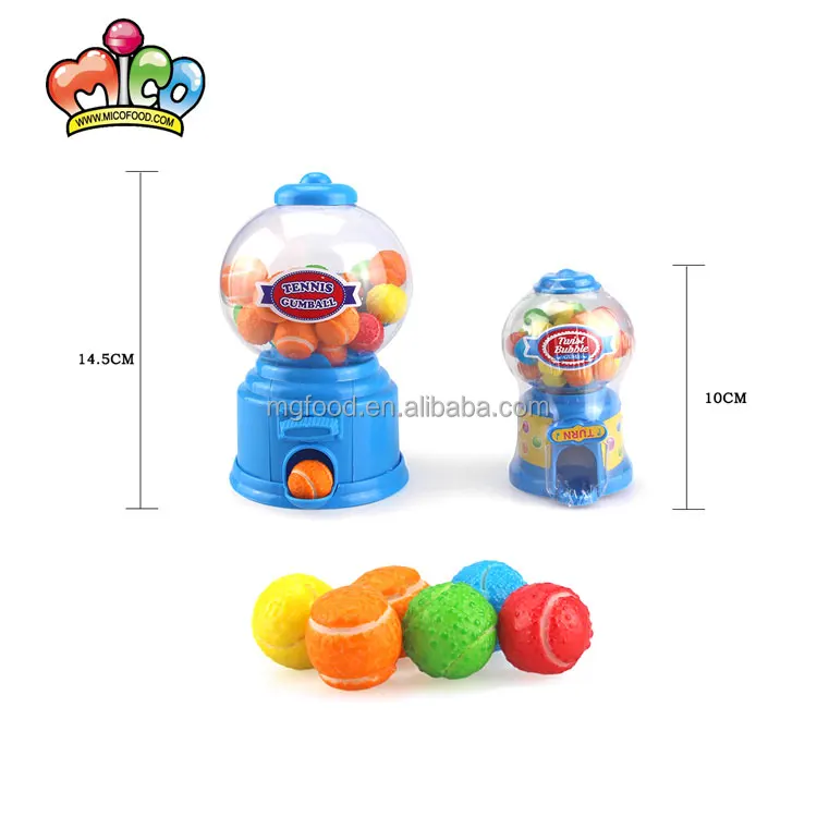 Custom Wholesale Funny Candy Machine Toy With Bubble gum Ball