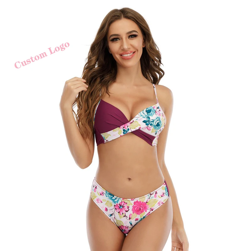 Custom Manufacturer Bikini Two Piece Swimsuit Bathing Suit Sexy beach wear Women Fitness 2023 Arena Swimwear Racing