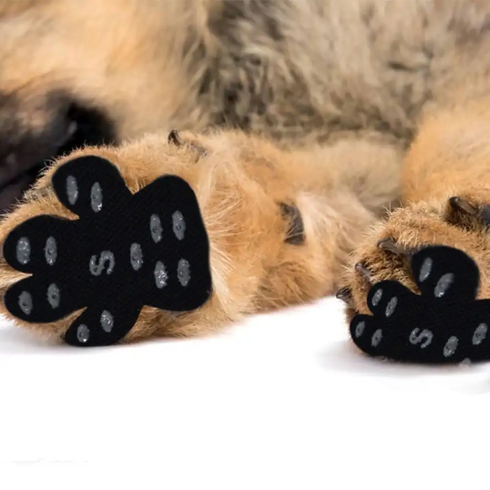 Wholesale 4pcs/set Dog Paw Protection Pads Anti Slip Pet Paw Protector Self Adhesive Dog Paw Stickers