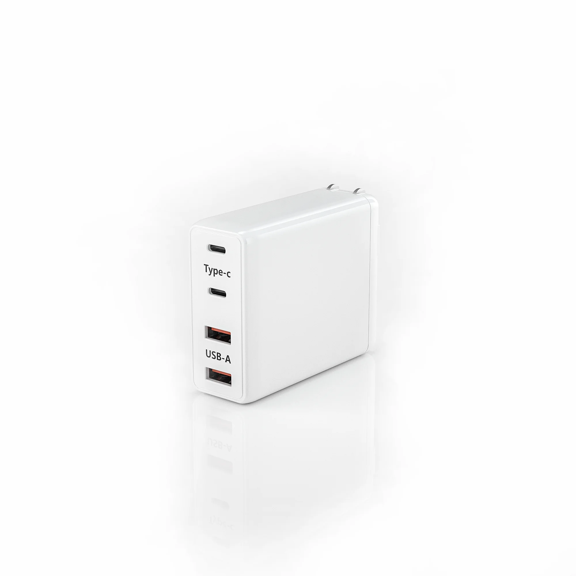 GaN tech USB type C 100W charger  2020 new Idea gallium nitride Foldable Adapter for MacBook iPhone PD 3.0 GaN Wall Charger