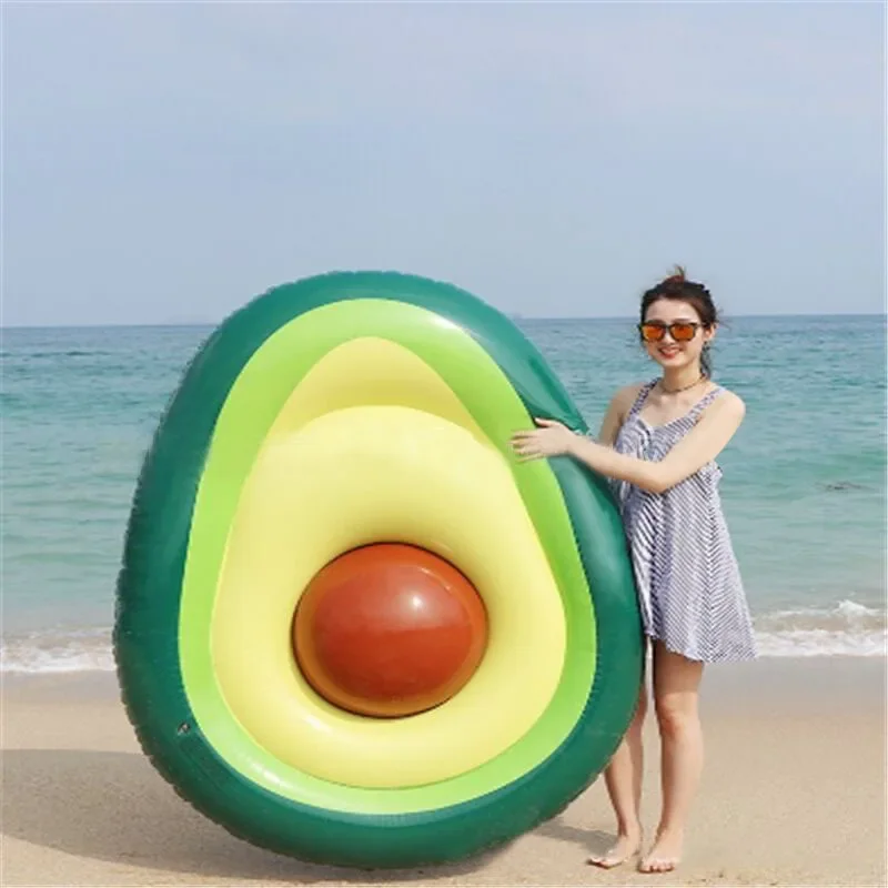 Inflatable Unicorn Avocado Float Pool Swimming Float Swimming Ring Pool Circle Boia Piscina Pool Party  Buoy Toy