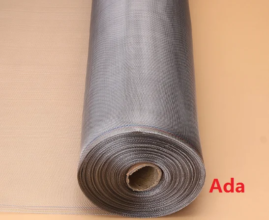 Aluminum Al-Ma Alloy wire window screen anti mosquito rust proof wire wove Fly window screen