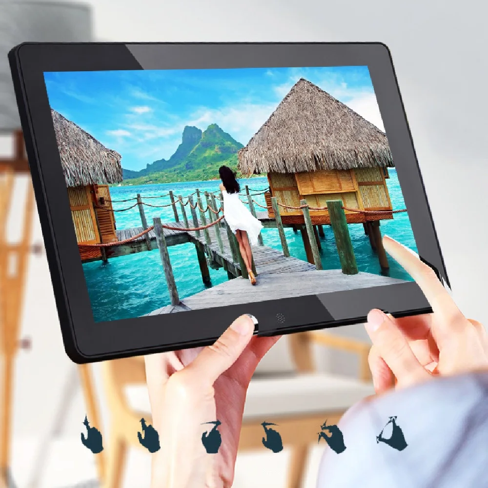 Wholesale Custom 12.1 Inch Touch Screen Cash Register Display Advertising Android Order System Tablet Pos Machine