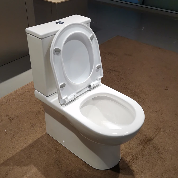 Powerful flush ceramic bathroom two piece chinese wc toilet Hygienic water closet