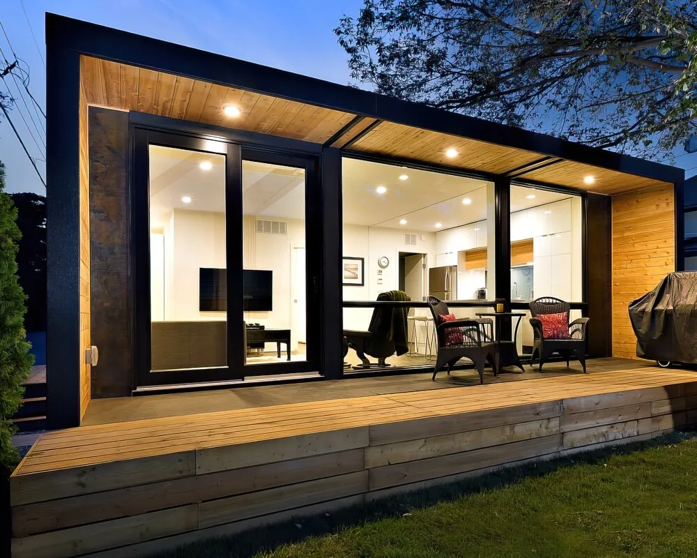 Сборный дом фабрика 20-футовый контейнер миниатюрный из грузовых контейнеров