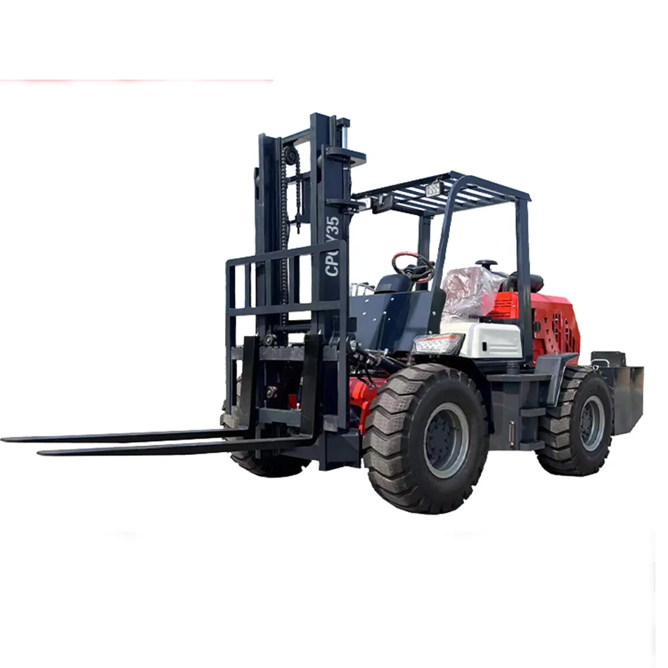 New off-road forklift/forklift/diesel forklift3T5Tfour-wheel drive off-road ultra luxury forklift market price discount price