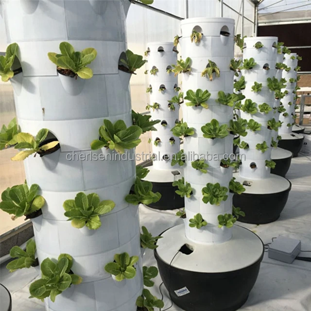 Soilless cultivation  Vertical Farm Hidroponic Automatic tower  aeroponics system Hydroponic Growing Systems