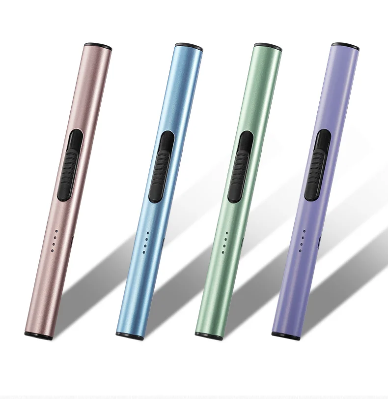 High Quality Customized candle lighter Electric BBQ Lighter USB Arc Kitchen Lighter