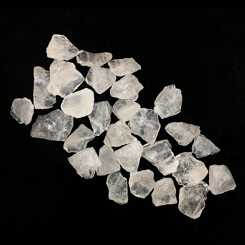 high-end wholesale Natural White crystal stones Rock Crystal raw Clear Quartz stone