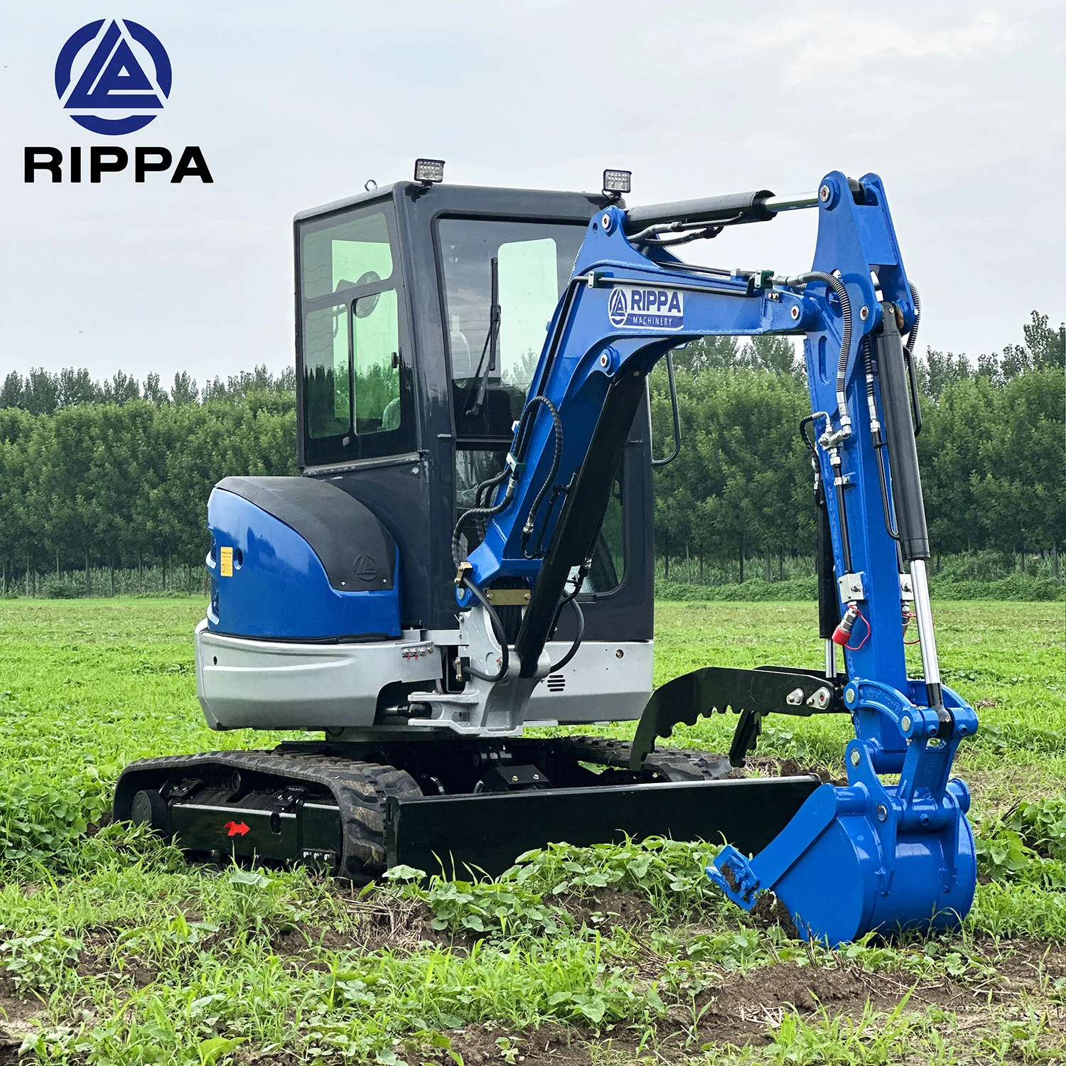 RIPPA Mini Excavators China Hydraulic 3.5 Ton Small Excavation Machine Home Used Micro Excavator