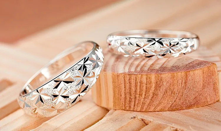 Free Size Silver Rings For Lover Accept Small Order Fast Delivery Time Fashion Wedding Jewelry Cheap Price Wholesale Rings