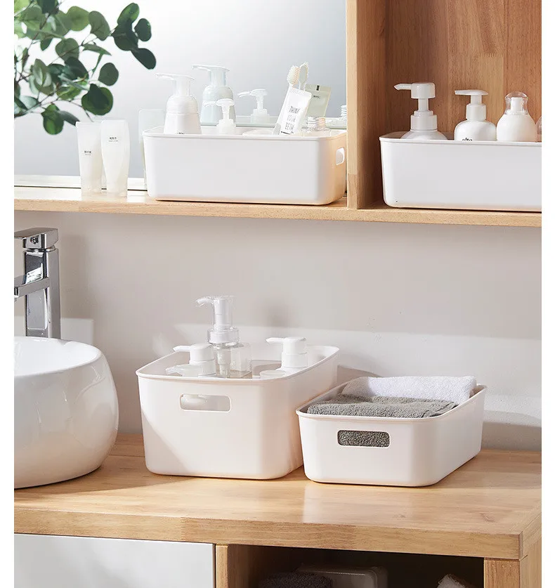 Multi-functional Home Plastic Storage Box Storage Basket For Small Sundries And Daily Supplies