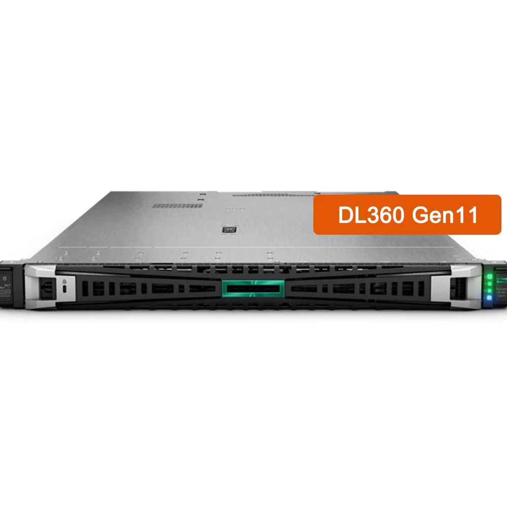 High Quality Dl360 Gen11 G11 1u Hpe Proliant Dl360gen11 Dl360g11 8sff Nvme 32gb Gold 6548n 4lff Hp Computer Servidor Rack Server