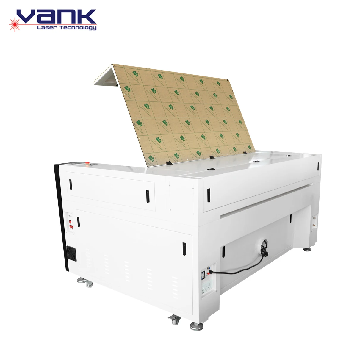 1610 large area co2 double head laser cutting machine 150w