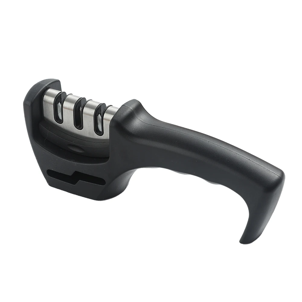 Wholesale Kitchen Small Tool Knife Accessories 3-Stage Professional Knife Sharpener