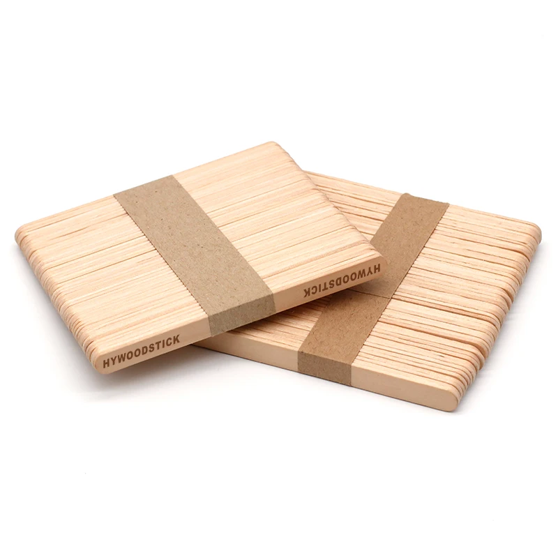 Made In China Eco-friendly Food Grade Birch Wood Ice Cream Sticks