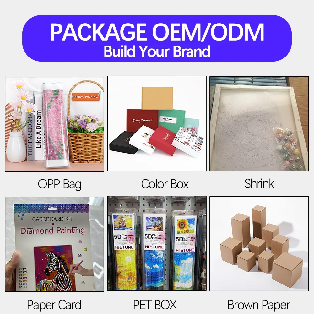 Factory Wholesale Tree Diamond Painting Art Cross Stitch Kit DIY 5D Diamond Painting Custom Handmade Art Crystals Painting