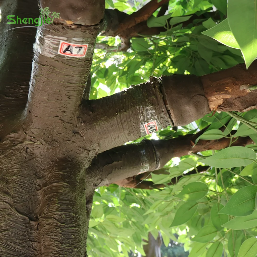 Quality artificial plants and trees/artificial synthetic decorative ficus trees big trunk