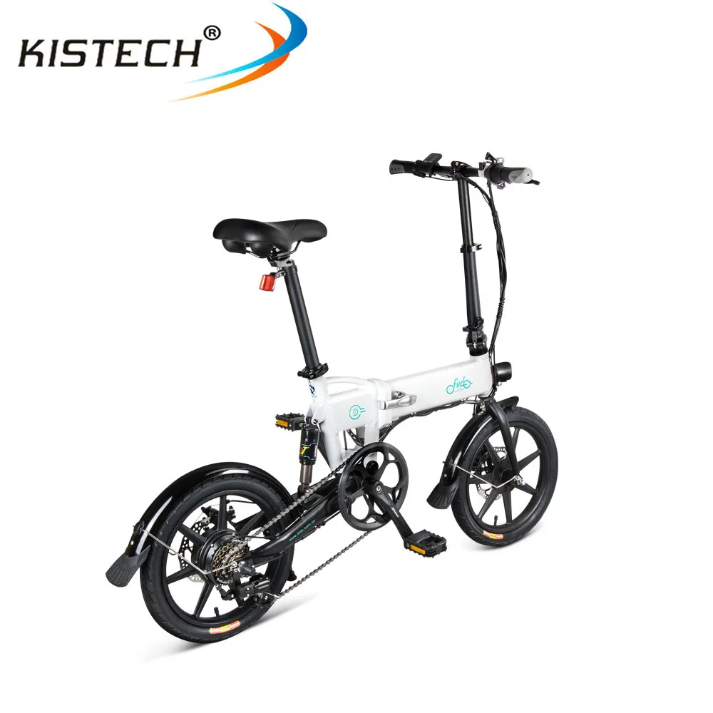  Электрический складной велосипед FIIDO D2S Ebike 16 дюймов 36 В 250 Ач Вт с переменной