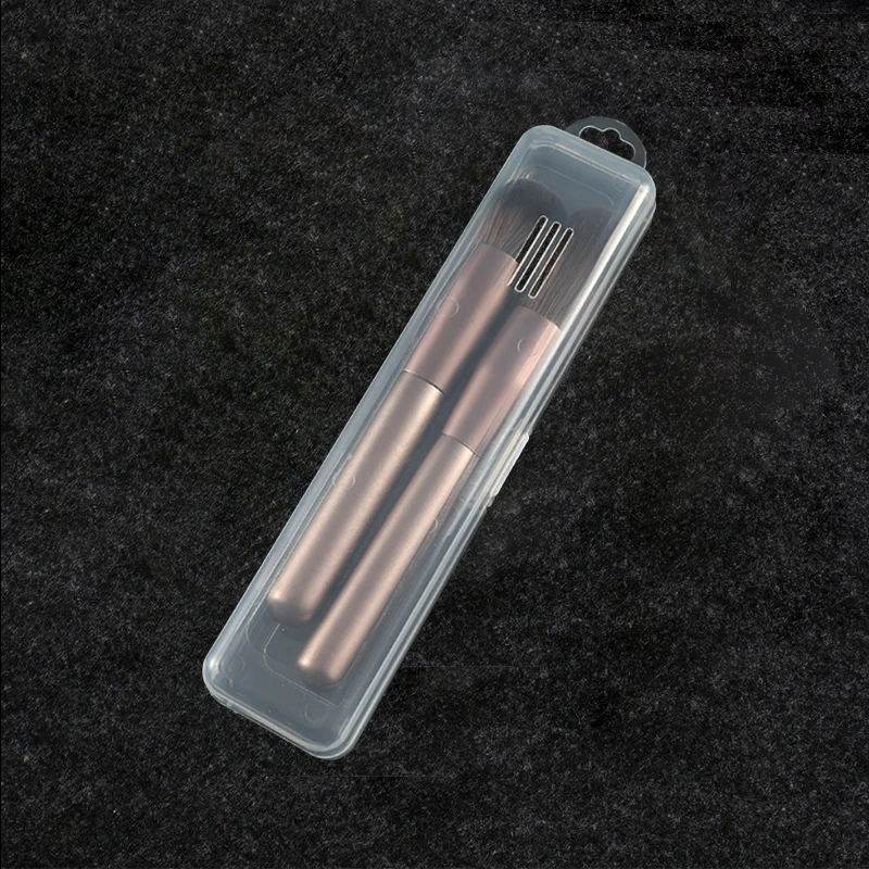 Portable transparent dustproof plastic box spoon fork chopsticks makeup brush tableware storage box