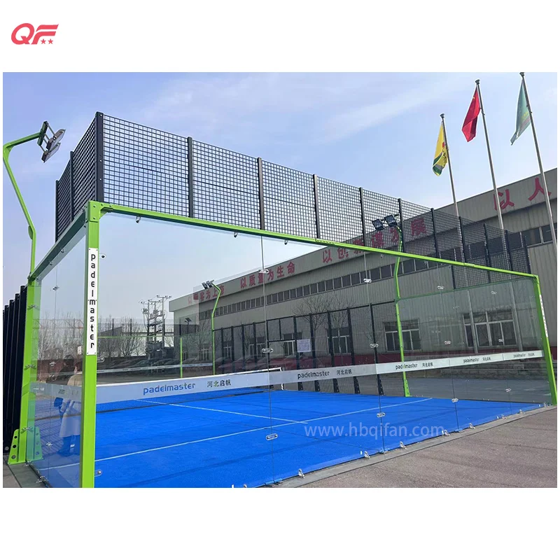 New Arrival Customized Portable Paddle Tennis Court For Sale Indoor Outdoor Cancha De Padel Court Spain