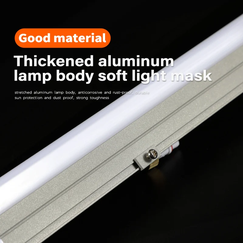 Outdoor led strip pixel light tube waterproof hotel facade landscape building lighting 12W RGB linear lamp