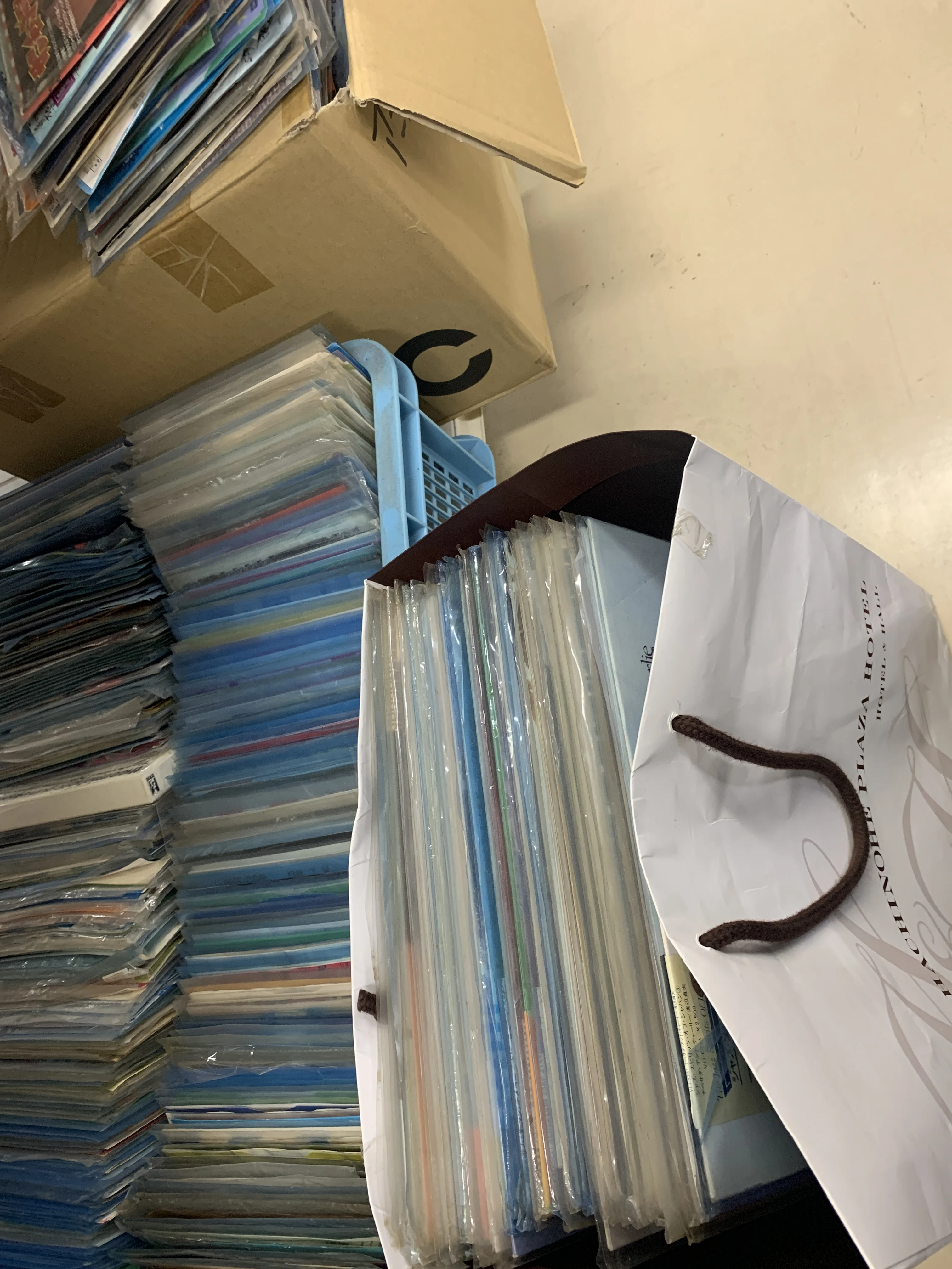 Japanese second hand j-pop music sleeve vinyl records lp for sale