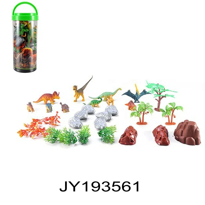  Фигурки динозавров World 50 шт. игрушки с игровым ковриком для детей