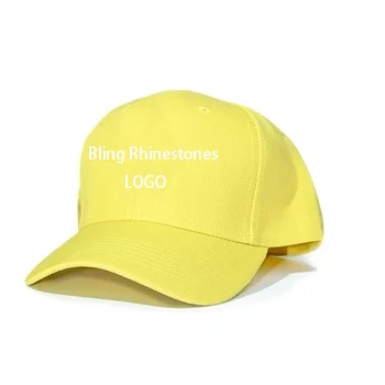 Бейсболка с логотипом на заказ, хит продаж, роскошная бейсболка с блестящими стразами в стиле Лос-Анджелеса, шапка высокого качества, спортивные кепки