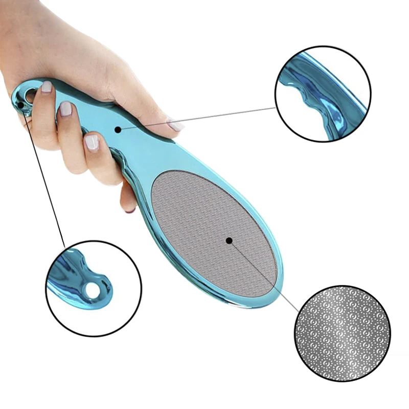 Modern Design Glass Foot File Callus Remover For Feet Professional Pedicure Kit Foot File With Custom Logo Package