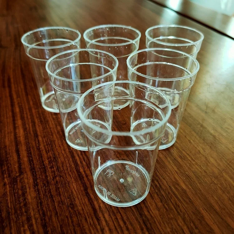 1.5oz Mini Disposable Food Grade Plastic Shot Glass