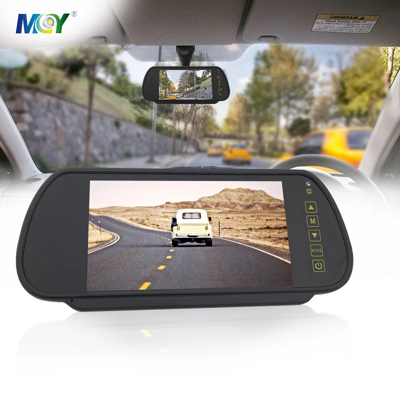 MCY HD CCTV Touch Rear View Mirror Backup Reversing Camera 7 Car Monitors