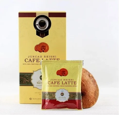 Coffee beans reishi ganoderma mushroom powder pure extract beta glucan