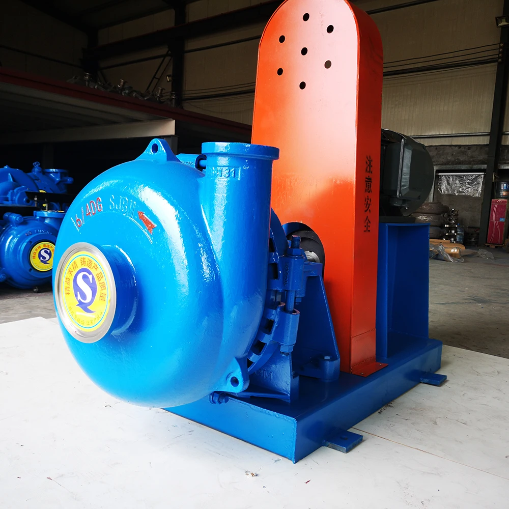 Horizontal Centrifugal Electric Sand Suction 6 inch Sand Dredge Gravel Pump