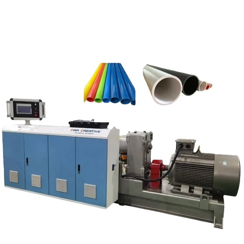 High Efficiency 16MM-630MM Plastic Electricity Conduit Tube PVC Pipe Making Machine Plastic Extruder Production Line